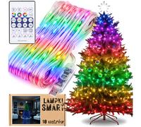 Luci per albero di Natale, striscia intelligente USB da 10 m con 100 LED, multic