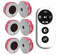 luci per allenamento, 6 luci + 1 telecomando, 4 modalità, for migliorare la velocità, l'agilità, il tempo di reazione e l'allenamento della coordinazione occhio-mano