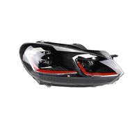 Luci per Auto Adatte per Golf 6 2009-2012 R20 Golf6 MK6 Fari Automatici a LED Assemblaggio Aggiornamento 7.5 Design LHD Versione RHD Strumenti Accessori (Un Set Argento)