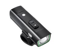 Luci per bici, fari per biciclette ad alta luminosità, set di riflettori per biciclette in lega di alluminio, design ricaricabile USB, costruzione resistente alle intemperie, per viaggi all'aperto