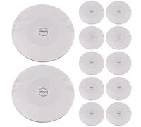 Luci per bottiglie da 12 pezzi per bottiglie di liquore Sottobicchieri LED da 2 4 pollici di diametro per bevande luci adesive per di vino per annunci di bevande bar