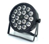Luci per DJ per Feste LED Par 18 pz RGBWA Luce UV/Luce da discoteca Dmx512 Controllo Wireless Wash Light Stage Attrezzatura professionale for DJ 100%