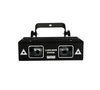 Luci per DJ per Feste Luci stroboscopiche a fascio colorato Scansione scenica Proiettore di effetti luce musicali Discoteca DJ Illuminazione for scanner for feste a casa(Noir)