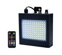 Luci per DJ per Feste, Remoto 108. LED RGB. Strobe Stage Lighting Effect Sound Actived Club Disco Party DJ. Vacanza con controllo della velocità variabile(RGB)