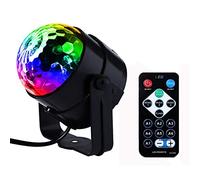 Luci per DJ per Feste, Stadio Disco a sfera Ball Magic Sound Controlled Rotating Ktv. Luce della decorazione del partito