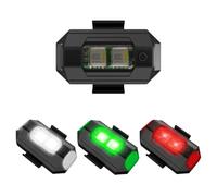 Luci per drone per il volo notturno - Illuminazione anti-collisione per la sicurezza, luce lampeggiante di volo notturno LED ricaricabile con 4 colori, accessori per drone di lunga durata della b