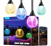 Luci per Esterni Luci a Catena LED RGBWIC Dimmerabili da 15 m con 16 Milioni di