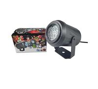 Luci per Feste, Proiettore di fiocchi neve a LED Luci natalizio Lampada impermeabile Faretto da for Capodanno Decorazioni natalizie for Halloween, Ringraziamento, Natale, Fiocchi bianchi