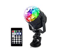 Luci per Feste, RGB 4W 15. Colore LED USB. Luce di palla da discoteca in cristallo DJ. Effetto illuminazione for la fase compleanno for le vacanze del partito