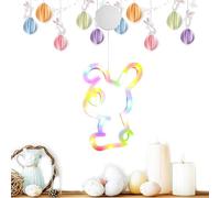 Luci per finestre di Pasqua, Luci per finestre di Buona Pasqua | Luci pendenti pasquali per finestra - Luce per finestra di Pasqua Decorazione per esterni Insegna per porta Decorazione da parete per s