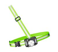 Luci per gilet da corsa con fascio frontale da 1000 e strisce riflettenti a 360 gradi per jogging notturno → Luci del gilet da corsa regolabili con fascio luminoso anteriore e strisce riflettenti