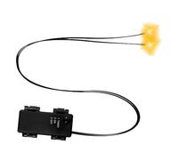 Luci per gli occhi di Halloween - accessori per cranio a LED con timer, ornamenti per occhi spaventosi per zucche, scheletri, lapidi, alimentati a batteria, per interni ed esterni