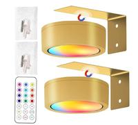 Luci per Quadri a Batterie da Parete, Illuminazione Arte Pittura Magnetica con Controllo Remoto, Lampada LED Decorativa Interni Per Scale Corridoio Camera Bambini Camera Da Letto