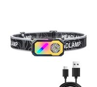 Luci Per Running,Illuminazione Colorata Con Ricarica USB Rapida | Luci Per Bicicletta E Running - Per La Famiglia I Corridori Le Cinghie I Collari L'Escursionismo Il Campeggio Gli Sport All'Aperto