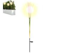 Luci per Viali,Lume da Paesaggio in Fibra di Giunco | Lampada Decorativa per Sentieri da Giardino per Patio e Prati Regalo per la Festa della Mamma
