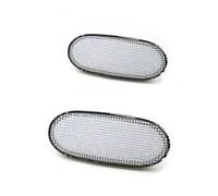 Luci Posizione Laterali Auto Lampada Ripetitrice Laterale Pannello Luminoso Indicatori Direzione Per Volkswagen Per Crafter(Clear shell 2Pcs)