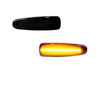 Luci Posizione Laterali LED 2 Pz Per Mitsubishi Per Lancer Per EVO Per Lo Sport Per Mirage 2014 + Indicatore Direzione Luce Indicatore Lampada Dinamica LED(Smoked Lens)