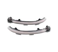 Luci Posizione Laterali LED 2 Pz Per Vw Per Golf 7 Per Gti R Per Gtd Per Per Mk7 7 Lampeggiante Dinamico Led Indicatori Direzione Specchio(Dynamic Crystal)