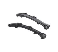 Luci Posizione Laterali LED 2 Pz Per Vw Per Golf 7 Per Gti R Per Gtd Per Per Mk7 7 Lampeggiante Dinamico Led Indicatori Direzione Specchio(Dynamic Smoked Black)