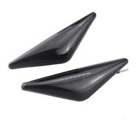 Luci Posizione Laterali LED 2PCS Per Ford Per Mondeo Per Mk3 Per La Messa A Fuoco Per Mk1 Sequenziale Lampeggiante Luce LED Dinamica Indicatore Laterale Segnale Girata(Dynamic Smoked Black)