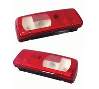 Luci Posteriori A LED 2 X 12/24V HDSCS 8 Pin Connettore Laterale Lampade Per DAF