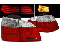 Luci posteriori a LED rosse e bianche compatibili con BMW 5 E61 2004 2005 2006 2007 station wagon RS-2609 fanale posteriore 1 paio lato conducente e passeggero set completo