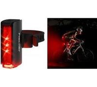 Luci posteriori della batteria a LED LED Bicycle Fischer più arresto gemello realizzato in alluminio, con illuminazione a pavi