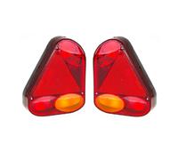 Luci posteriori destra e sinistra con retronebbia, connettore BAJONETT a 5 pin