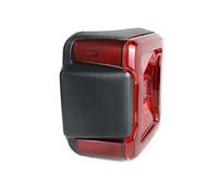 Luci Posteriori per Auto per Jeep Wrangler JL 2018-2023 DRL Indicatore di direzione Luce di retromarcia + 3a Luce di Stop di Ricambio per Terza Luce di Stop (Luce Posteriore USA Nera)