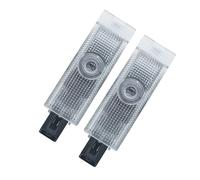 Luci Proiettore Porta per Alfa Romeo Stelvio 2017-2025, Illuminazione Sottoscocca Auto -Auto Benvenuto Lampada, Proiettore Logo Luce Portiera Auto Facile da Installare,2PCS
