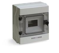 Luci - Quadro Elettrico Ip65 Da Parete 6 Moduli Din