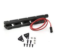 Luci sul tetto RC, scala 1:10 RC Crawler Car Roof Light Bar Lampadine per tetto RC Faretti Accessorio Adatto per Pull Car(5 LED) Accessori Per Modelli Di Auto