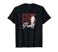 Luci retrò Elvis Presley Maglietta