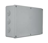 Luci - Scatola Di Derivazione Rettangolare Ip65 Da Parete Con Passacavi 350x230