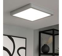 Luci Soggiorno Plafoniera Corridoio Argento Bianco LED Quadratrisch L 28,5 CM [EEK: Inaditato]