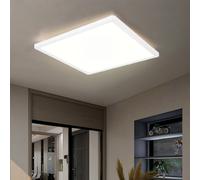 Luci Soggiorno Plafoniera Deckenpanel Bianco LED e Funz. Memoria Retroilluminato [EEK: E]