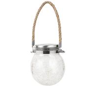 Luci Solari da Esterno Lanterne Solari Sospese Luci Solari in Vetro Incrinato Impermeabili per Decorazioni da Esterno Patio Cortile