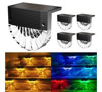 Luci Solari da Giardino 4 Pezzi Luce Solare Led Esterno IP65 Impermeabile