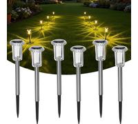 Luci Solari da Giardino a LED Lampade Solari da Esterno (Set da 6) Illuminazione