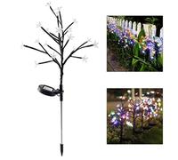 Luci Solari Decorative Fatate per Paesaggio Giardino con Fiori di Ciliegio Desig