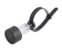 Luci solari dello stagno per le piscine fuori terra con la costruzione di Shell di plastica e il sistema integrato di attivazione della cellula fotocellula (1pc)