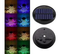 Luci solari di ricambio Top parti 8 colori opzionali 9.5 cm diametro 10 lumen LED lanterne coperchio luce solare pezzi di ricambio all'aperto per appendere lanterna solare all'aperto decorazione