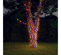 vidaXL Luci Solari Fatate 5 pz 5x200 LED Bianco Freddo Interni Esterni