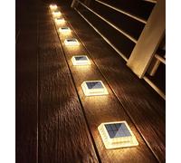 Luci Solari Giardino, 8 Pezzi 30LM LED Lampada Solare Da Esterno IP68 Impermeabi