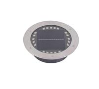 Luci Solari Interrate For Esterni, Faretti A LED Bianco Caldo Da 20 W Illuminazione Paesaggistica Impermeabile For Cortile E Patio(20w,Luce calda)