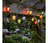 Luci Solari Lichterkette Esterna Con Ballons Da Giardino 10x LED 380 cm [EEK: Non valutato]