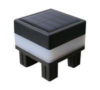 Luci solari per Recinzione, lampade da Esterno Impermeabili per Veranda, 2,76x2,76 Pollici, Illuminazione da Giardino a Risparmio energetico per Cassette postali, vialetti, ringhiere per Camper,