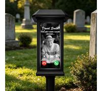 Luci solari personalizzate per il cimitero - La chiamata che vorrei poter