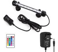 Luci Sommergibili per Acquario, RGB Multicolore IP68 Impermeabile Memoria Dimmer