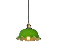 Luci Sospensione Lampadiers Luce retrò nostalgica Barre del Verde Singolo lampadario Pendenza di Illuminazione a Pendente Lampada